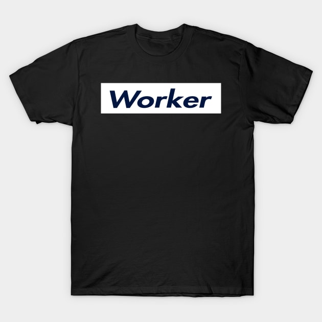 SUPER LOGO WORKER T-Shirt by LAVA-ROMA-NOVA